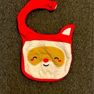 Baby Christmas Santa Claus Bib
